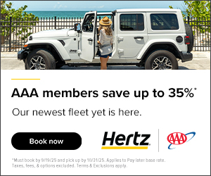 Hertz 35% Sidebar Advertisement ROS August 25
