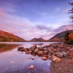 Jordan Pond in Acadia National Park, Maine, USA